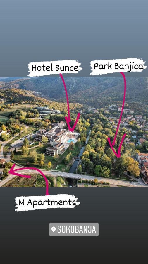 M Apartments Sokobanja Eksteriør billede